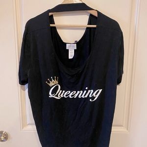 Black Queening Shirt